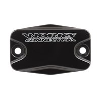 FRONT BRAKE MASTER CYLINDER COVER BRAKTEC GAS/HQV EC-EC-F 21-25, MC/MC-F/EX 125-450 24-25, TE/FE150-501 22-24 BLACK